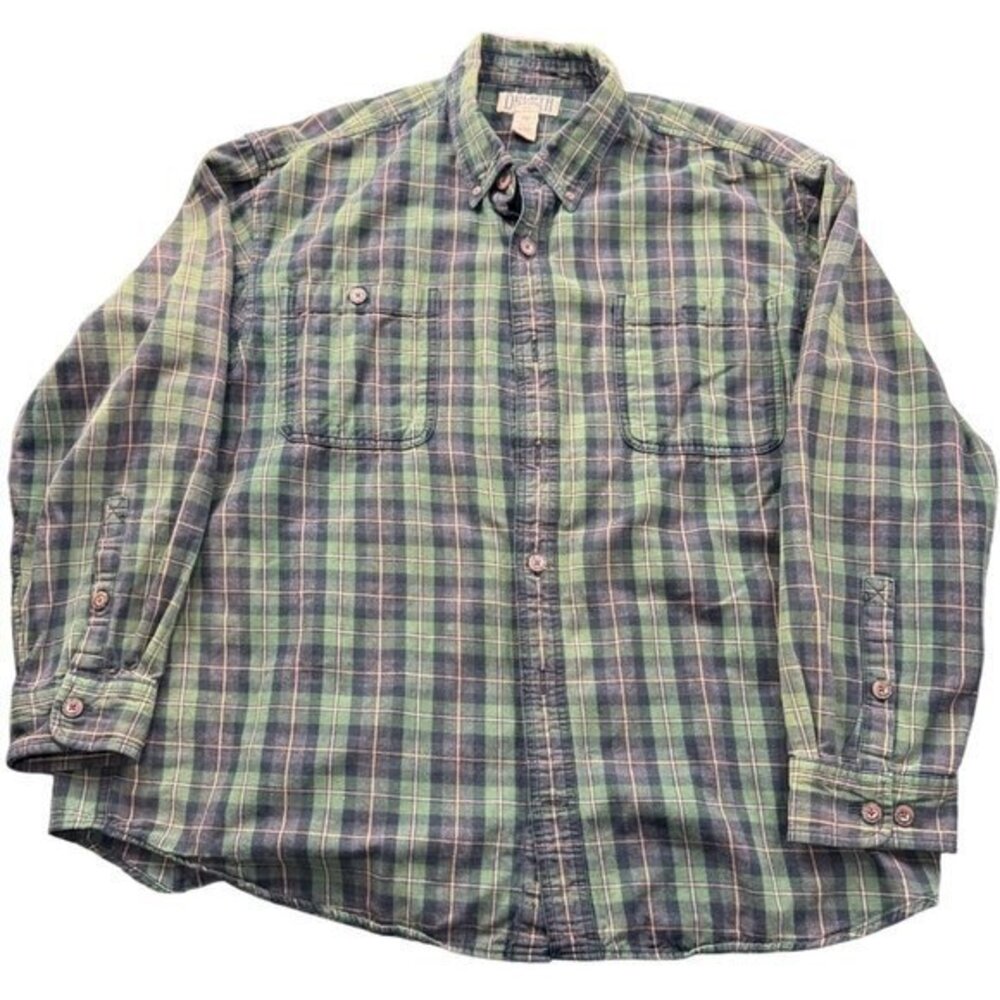 DULUTH LONG SLEEVE BUTTON UP SHIRT SIZE‎ 2XL | J1